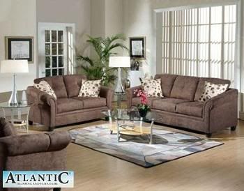 Microfiber Sofa on New Microfiber Sofa Love By Serta W  Coffee Table Set     9pcs  For