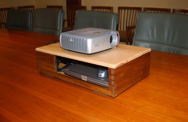 Tabletop LCD projector stand