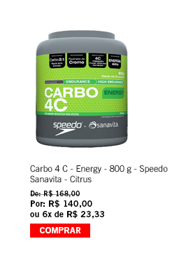 CARBO 4 C - ENERGY 800G SPEEDO SANAVITA CITRUS