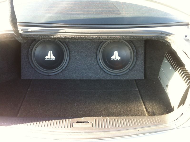 12" rear deck subwoofer