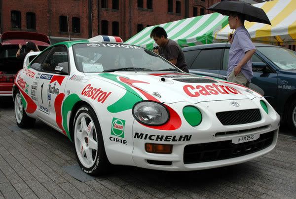 a CASTROL CELICA GT4 WRC