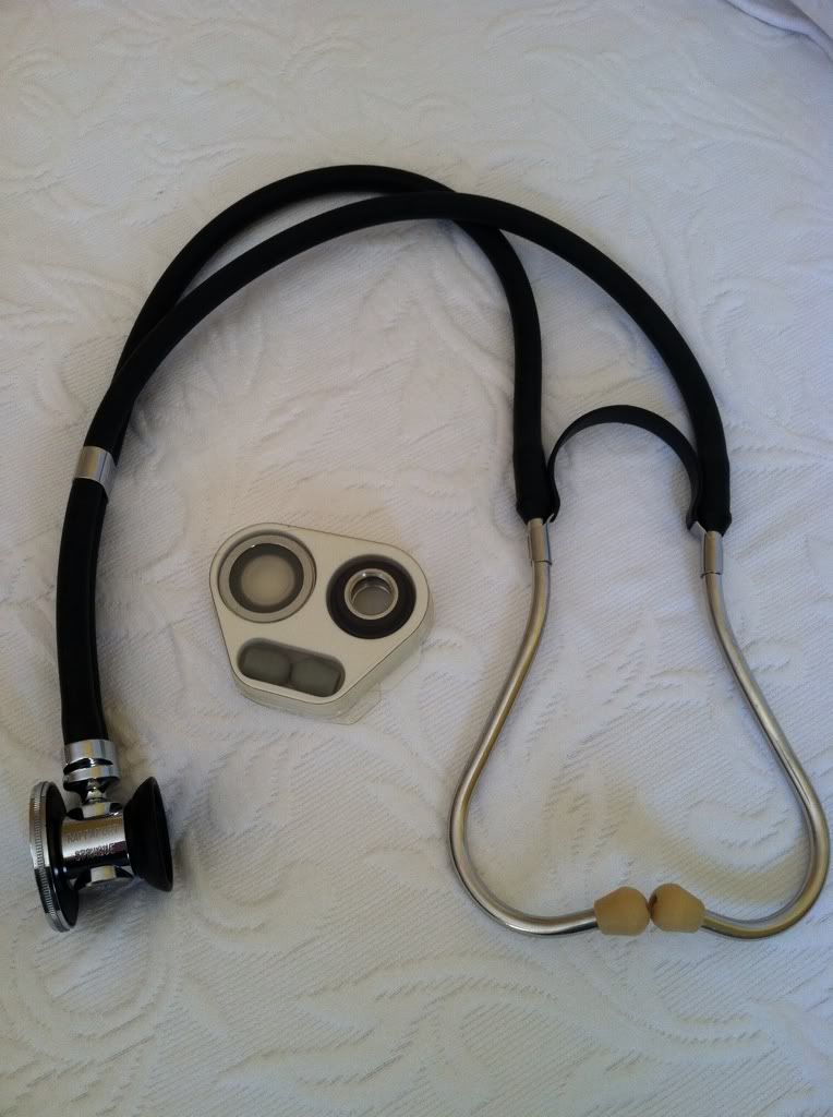 HP Hewlett Packard Rappaport Sprague Stethoscope MINT Student