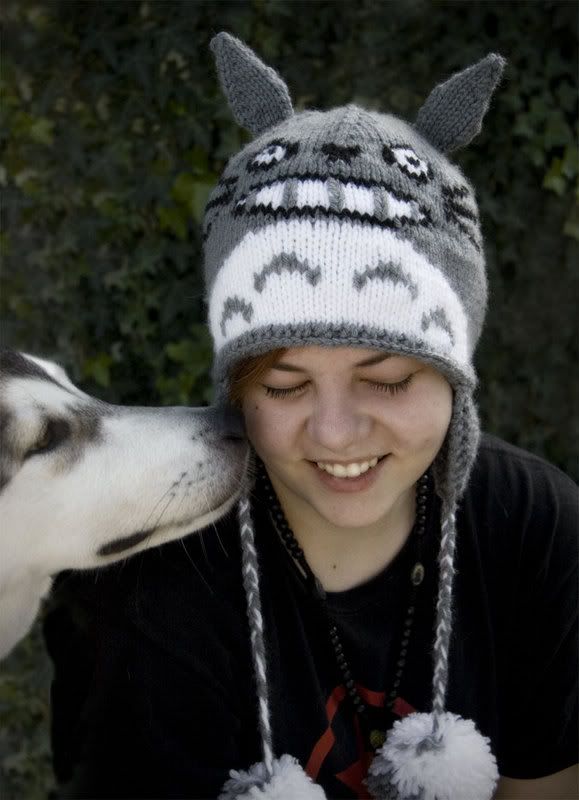 totoro knit hat