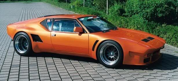 1972 De Tomaso Pantera Group 5 with Le Mans history mind that exhaust