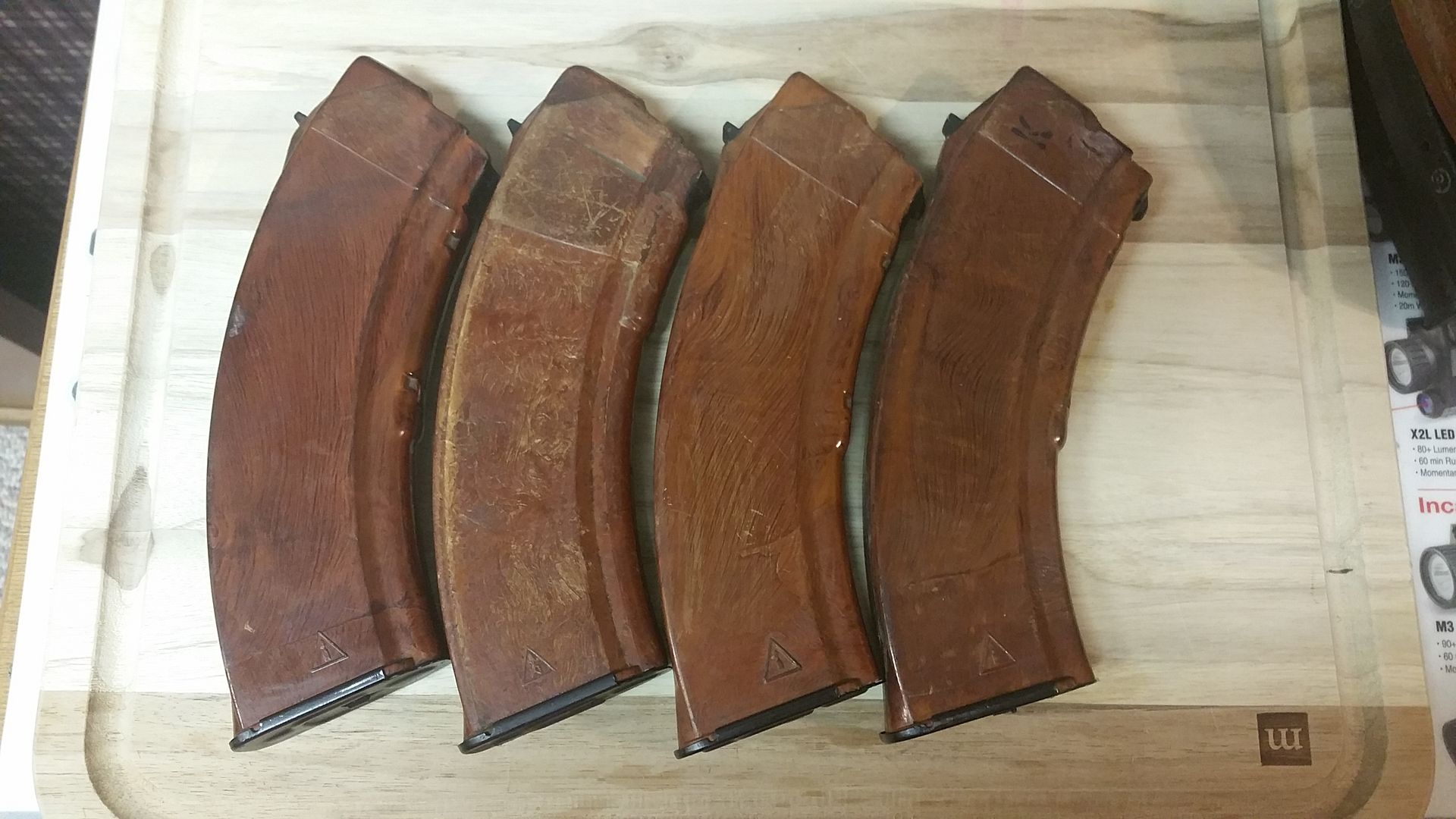 Bakelite AK47 mags and Russian Plum AK74 mags - AR15.COM