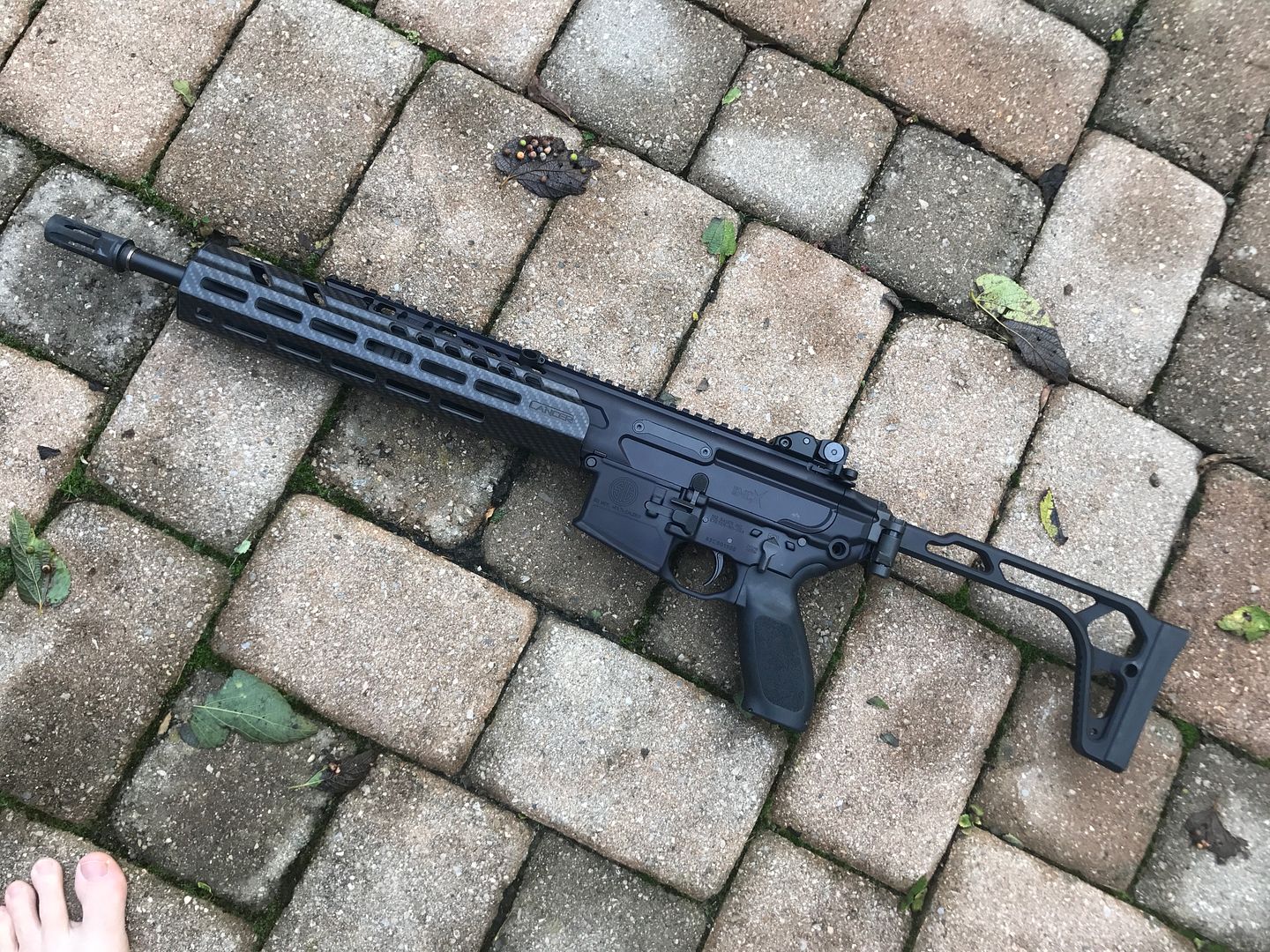 Sig MCX 14.5 with Lancer Carbon Fiber HG, NEW PICS!