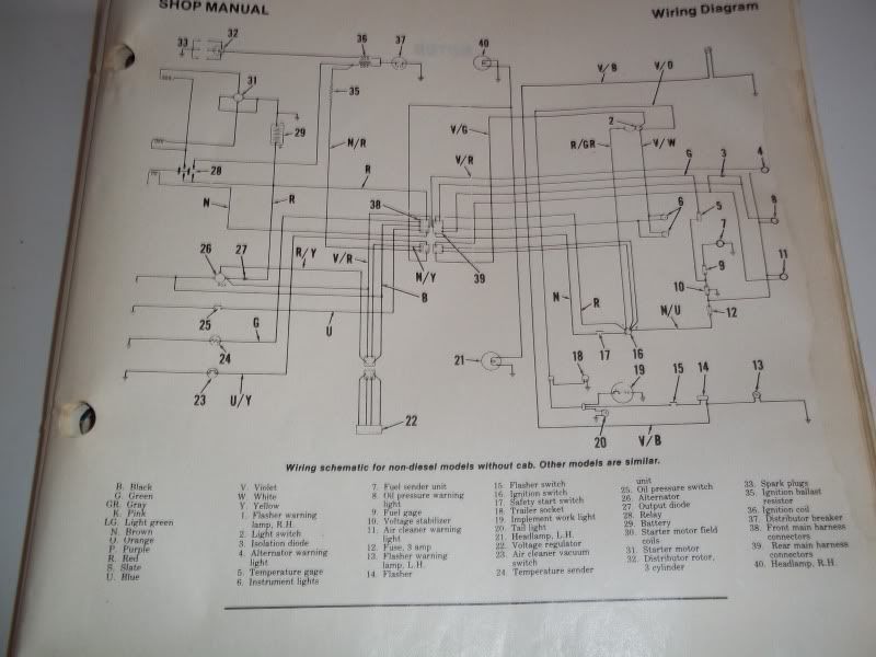 Ford 3600 gas wiring diagram - Yesterday's Tractors  77 Ford 3600 Alternator Wiring Diagram    Yesterday's Tractors