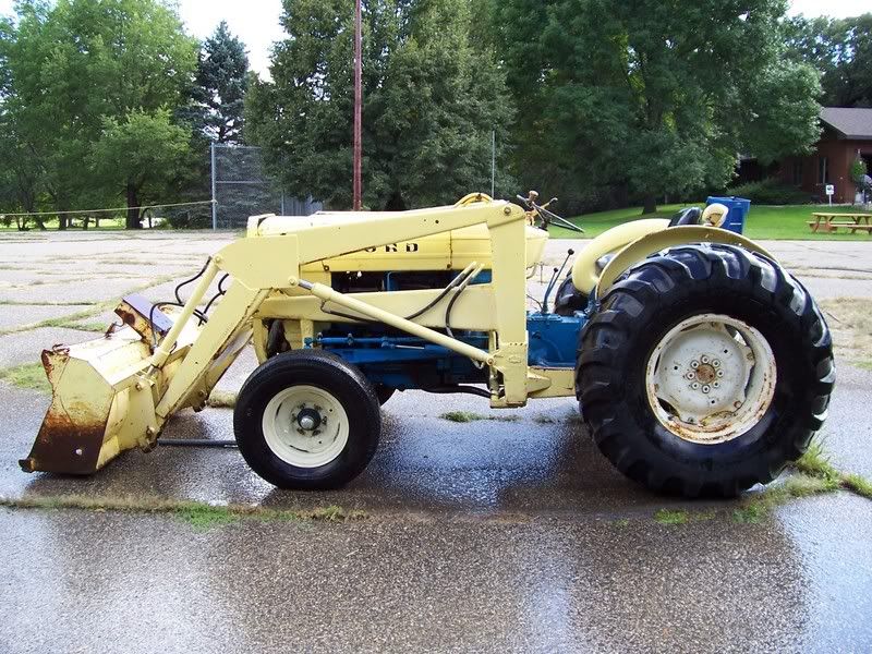 Ford 3400 tractor front loader #6