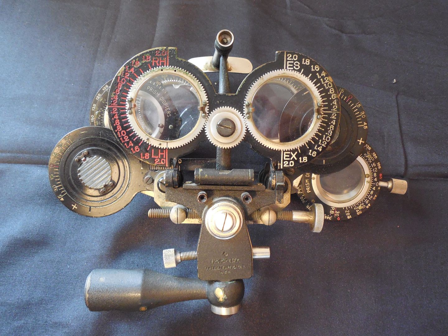 Vintage Antique AO American Optical Phorometer Eye Exam Equipment Medical Device eBay