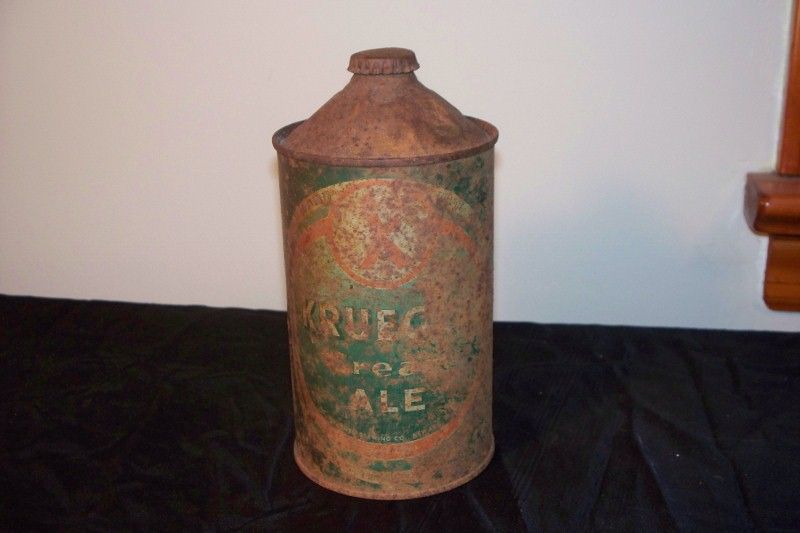 Vintage Krueger Cream Ale Giant Quart Cone Top Beer Can. Please wait. Image not available. Zoom; Enlarge. Mouse here to zoom in. Please wait