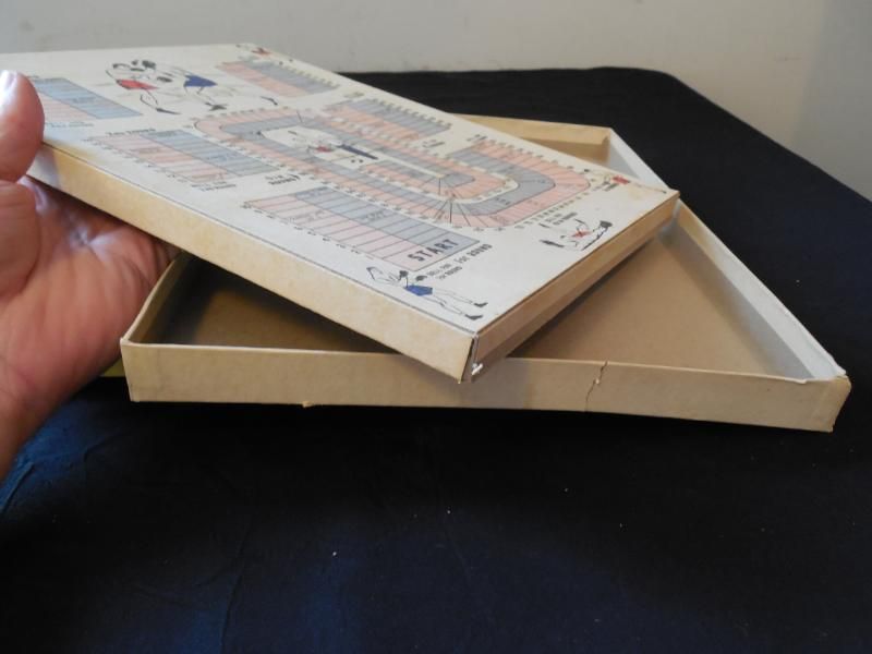 Vintage Championship Fight Boxing Board Game by Frankie Goodman 40s 50s