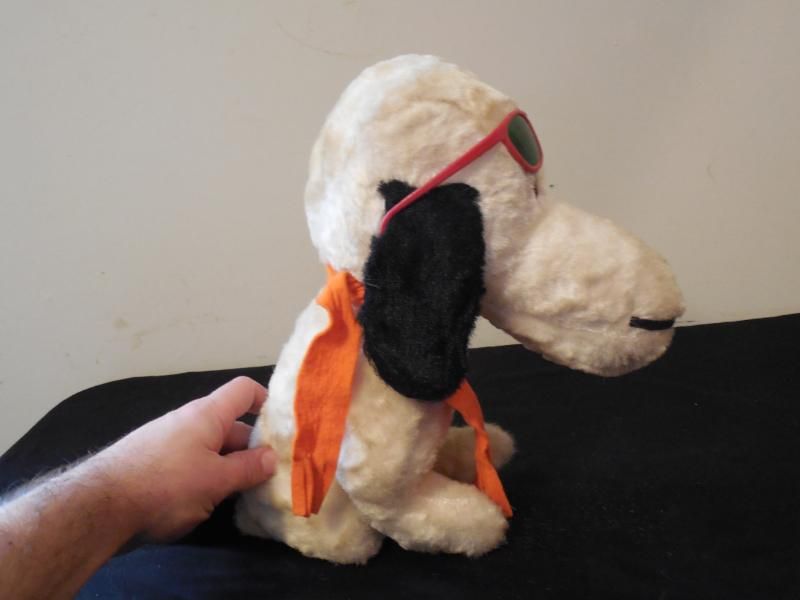 red baron snoopy stuffed animal