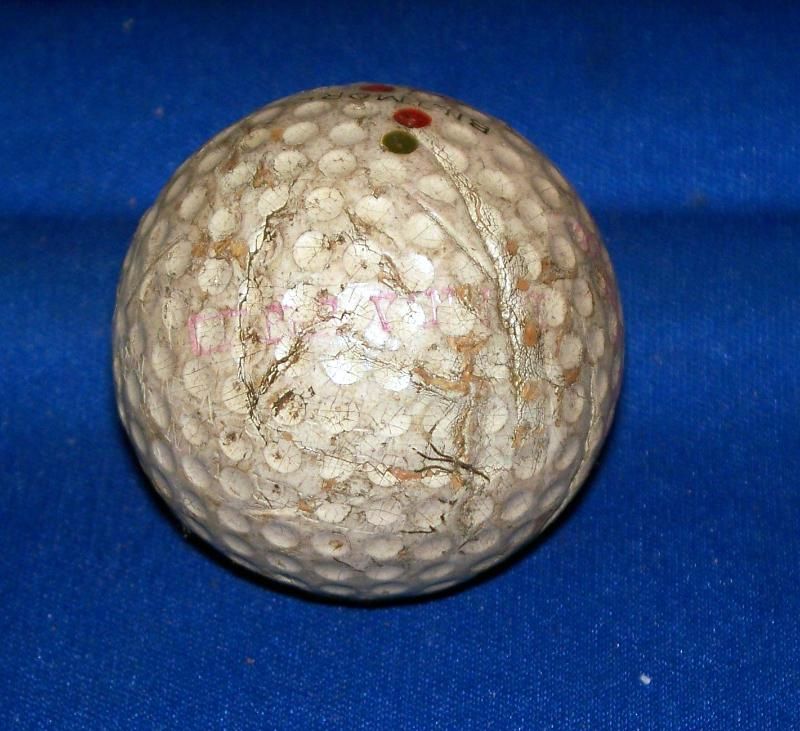 Vintage Antique Biltmore Quadruple Color Dot Golf Ball eBay
