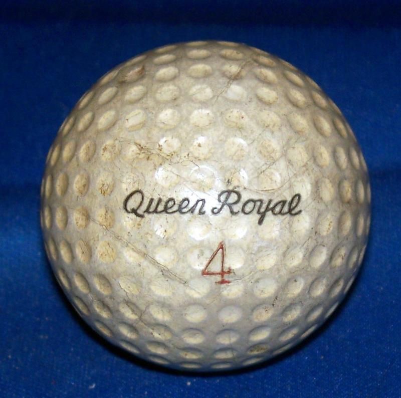 Vintage Antique Queen Royal US Rubber Cadwell Golf Ball eBay