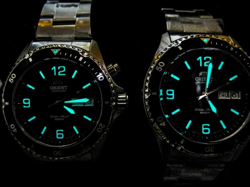 Bán đồng hồ Orient Black Mako CEM65001B new 100% - 5