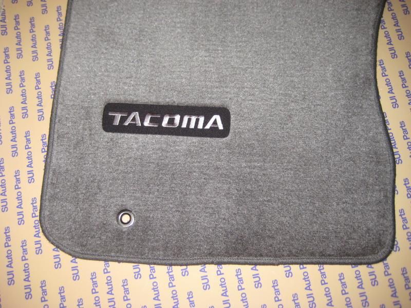Toyota Floor Mats Light Gray Color NEW Genuine OEM with Clips