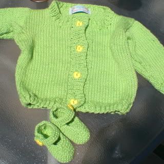 Lance's baby sweater