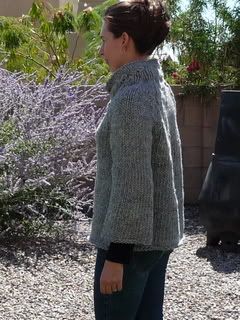 knitting projects, sweater, a-line sweater