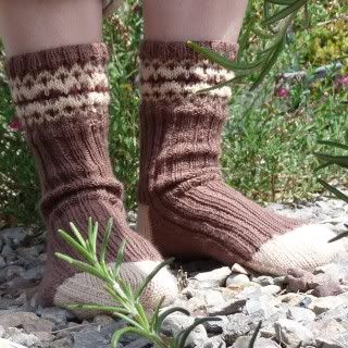 Spice Socks from "2-at-a-Time Socks"