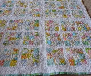 Clothesline Quilt,quilting,vintage linens