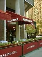 picture of outside seating at Josephina in New York City