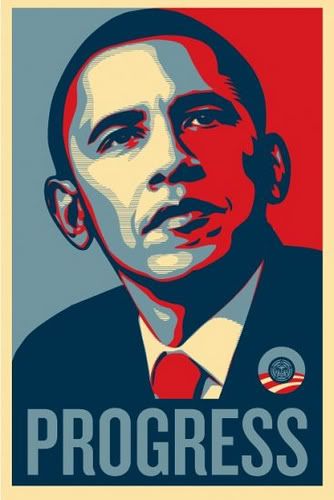 Obey Giant Obama Progress screenprint - jpg version