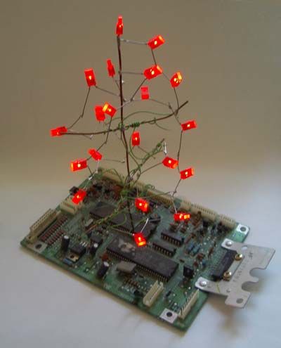 Árvore de Natal com LEDs