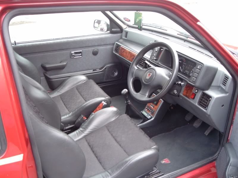 Rover Coupe 1/2 leather interior (or Metro GTi ones the same but in grey), 
