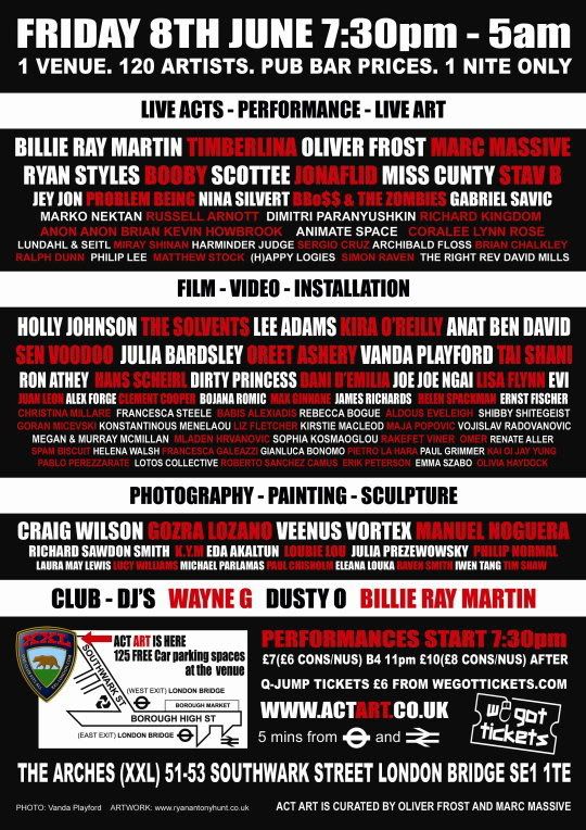 CLICK HERE FOR ADVANCE TICKET INFO