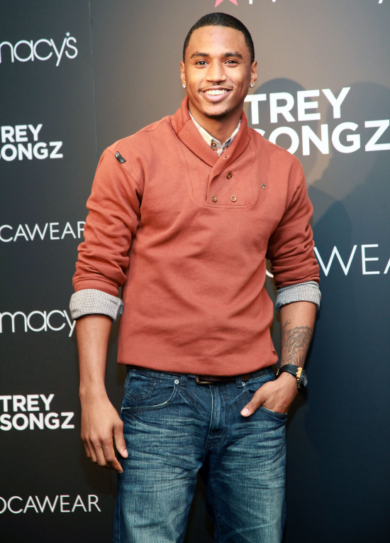 105006514 Promo Trail New Face of Rocawear Trey Songz Visits Macys