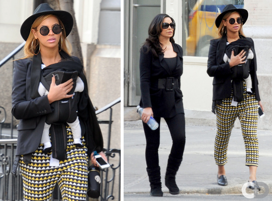 Quick Flicks: Beyonce, Baby Blue and Tina Knowles Out For A Stroll beyonce tina Quick Flicks: Beyonce, Baby Blue and Tina Knowles Out For A Stroll