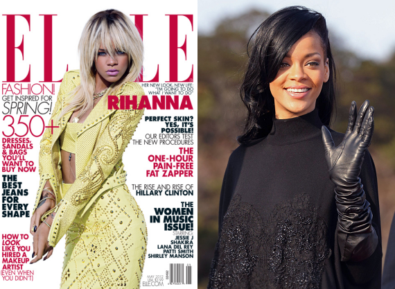 rihanna elle Rihanna Wont Apologize For Chris Brown Reconciliation 