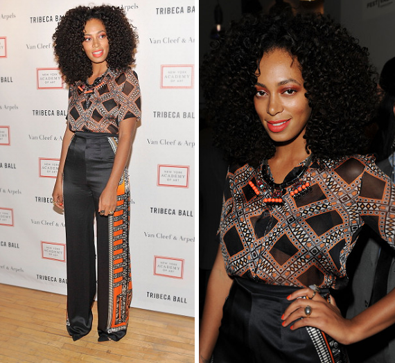 Solange Makes A Fashionable Outing, Christmas Comes Early For Son Juelz solange style Solange Makes A Fashionable Outing, Christmas Comes Early For Son Juelz