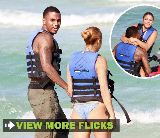 trey beach Spotted: Trey Songz & Club Promoter Simply Jess Get Close In Miami