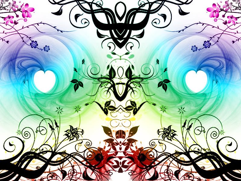 swirls rainbow backgrounds