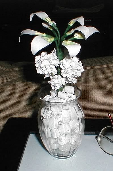 Minature paper bouquet Pictures, Images and Photos