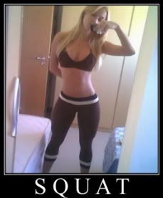 squat girl