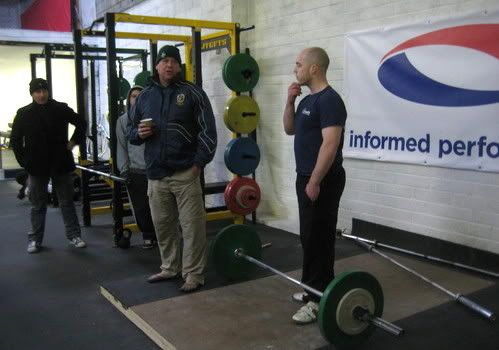 Dan John coaching olympic weightlifting