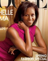 Michelle Obama shows off her shapely arms