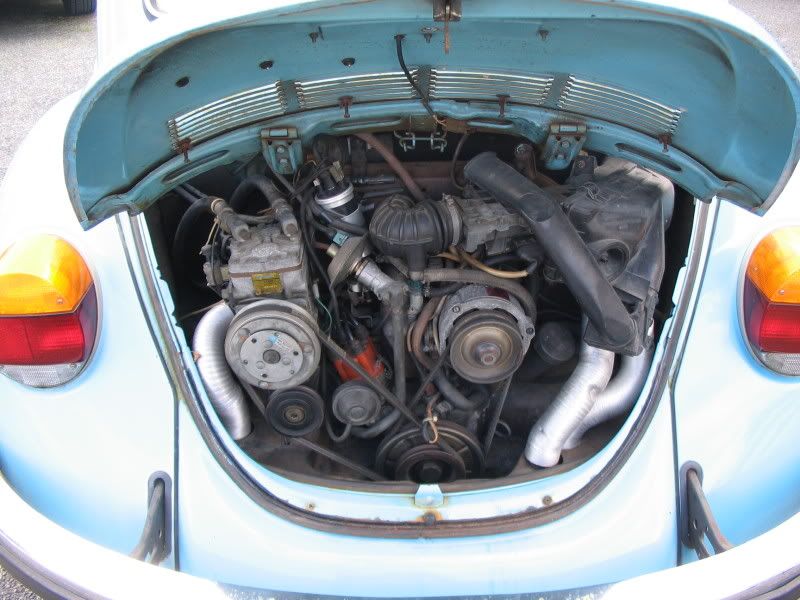 vw beetle engine bay. As you can see the engine bay