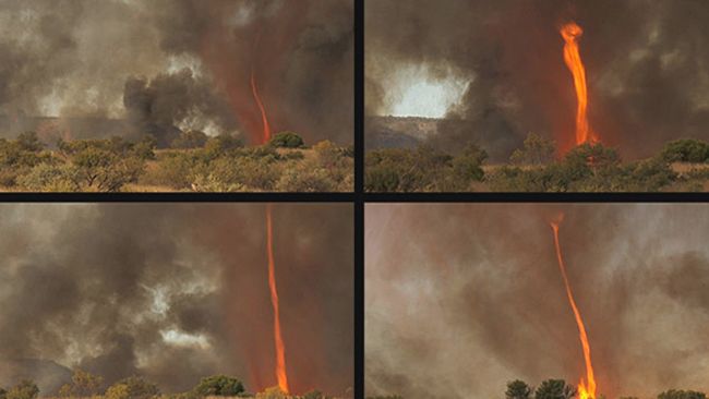 Austalian Firestorm, Stills from Chris Tangey's amazing footage.