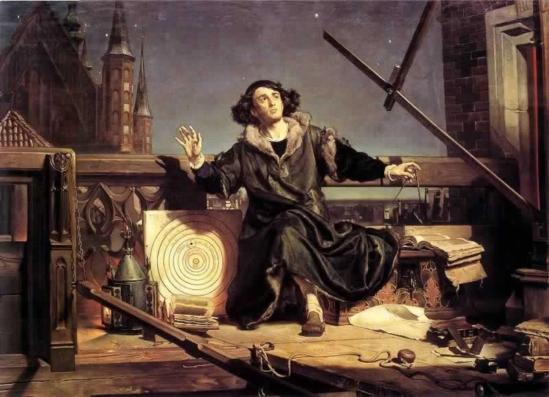 Astronomer Copernicus: Conversation with God, by Matejko