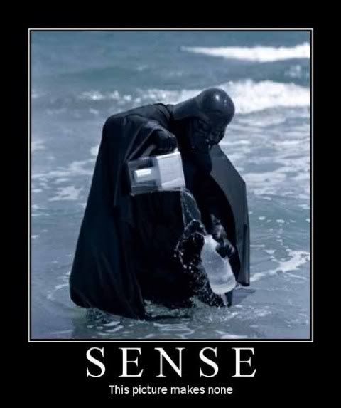 Darth Vader Purifies Sea Water for Drinking