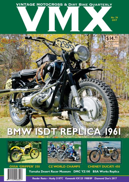 VMX Vintage MX & Dirt Bike AHRMA Magazine ISSUE #73 