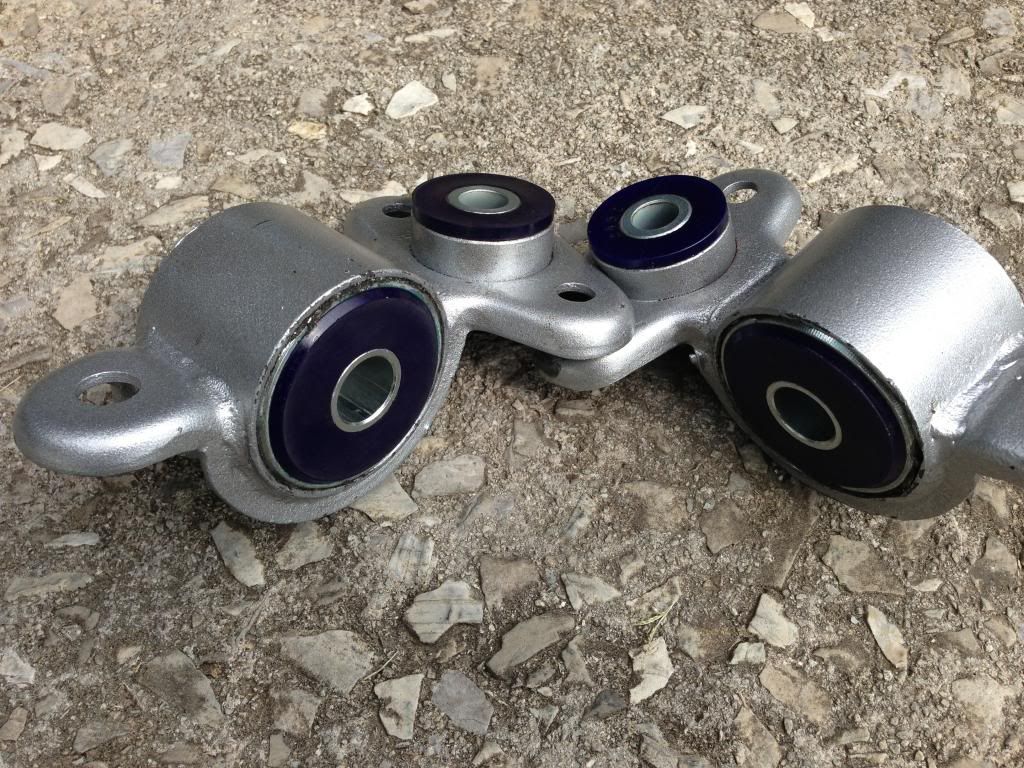 First gen SuperPro control arm polyurethane bushing rebuild