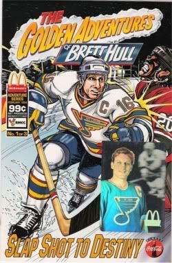 You bet I was the first in my neighborhood to have the three Brett Hull comic books.
