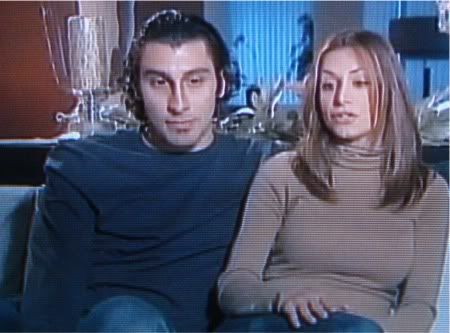 Roberto Luongo and the girl he goes five hole on. 