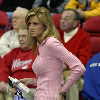 The most stalked woman in sports.