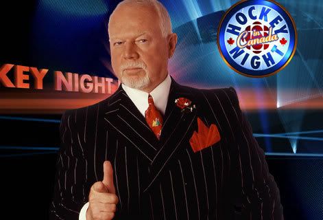 Don Cherry: Kind of a dick, but entertaining.