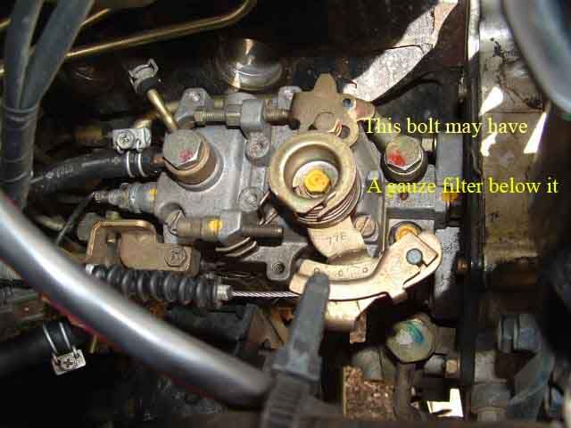 Nissan diesel pump adjustment #5